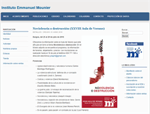 Tablet Screenshot of mounier.es